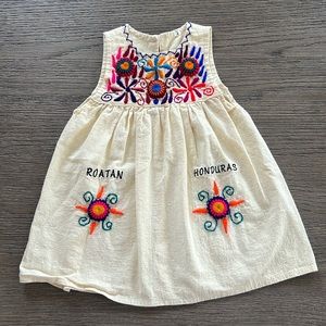 Roatan Honduras girls dress
